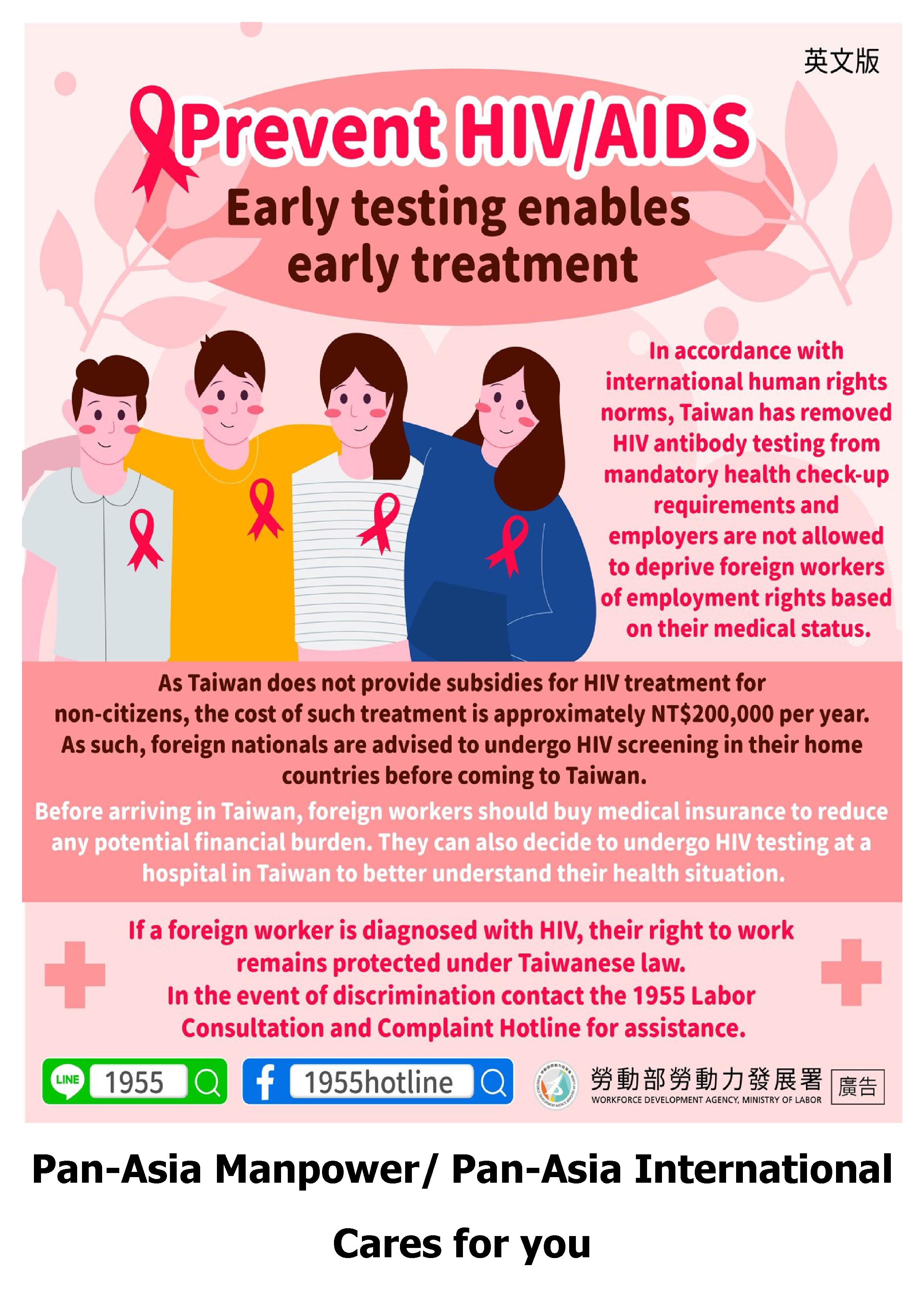 預防愛滋病，即早篩檢及早治療_英