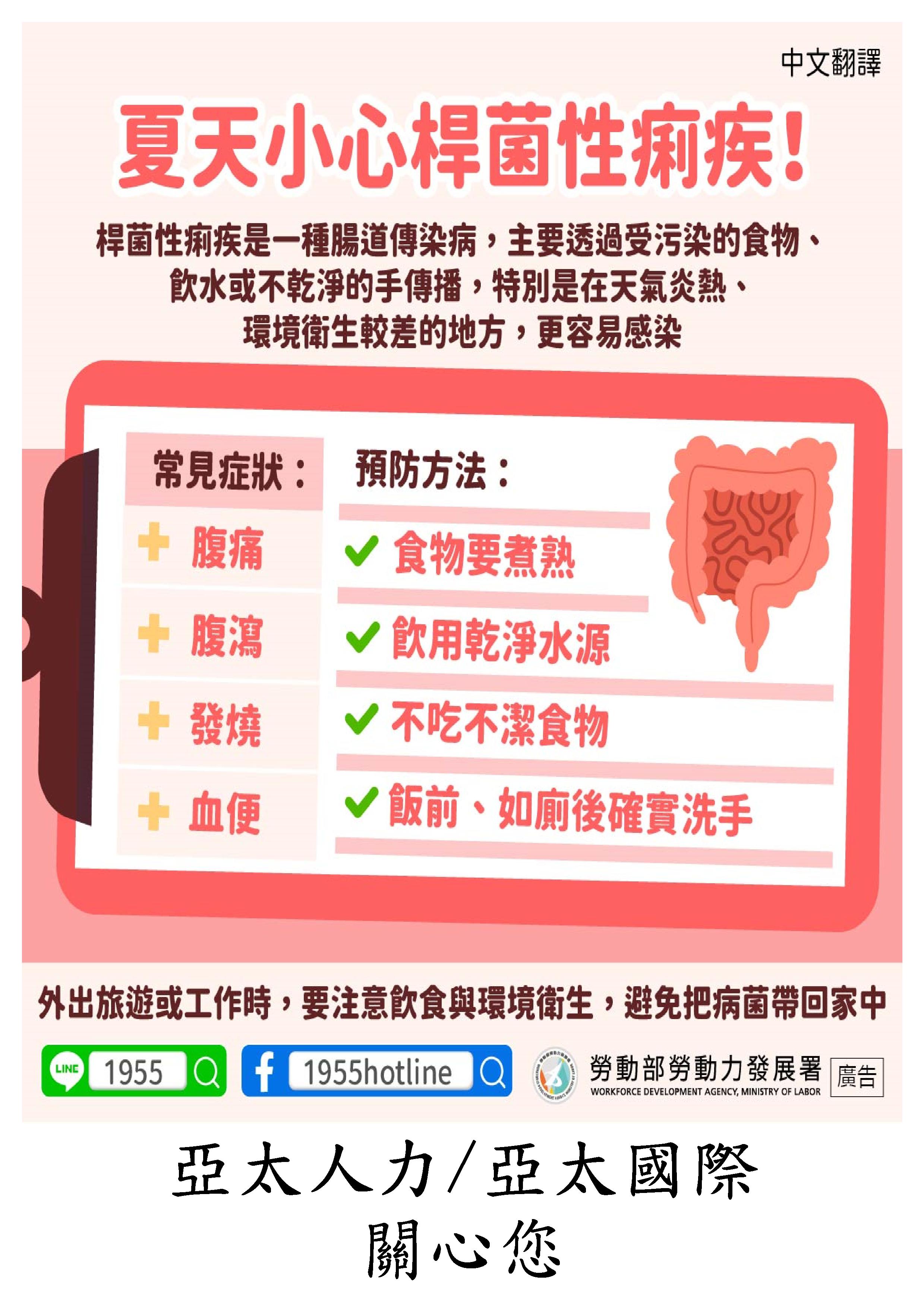 夏天小心桿菌性痢疾！中
