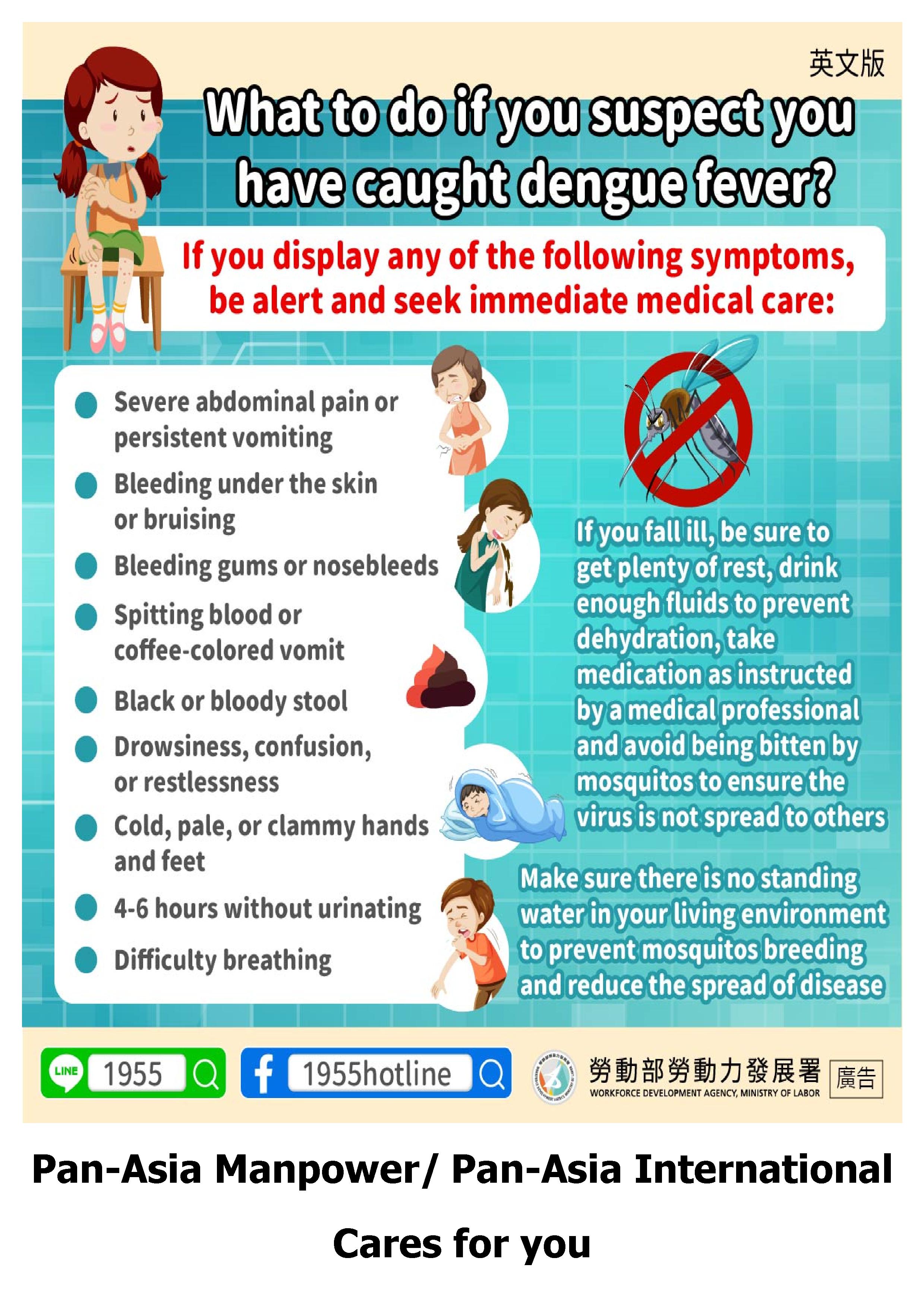 疑似登革熱要注意什麼？英